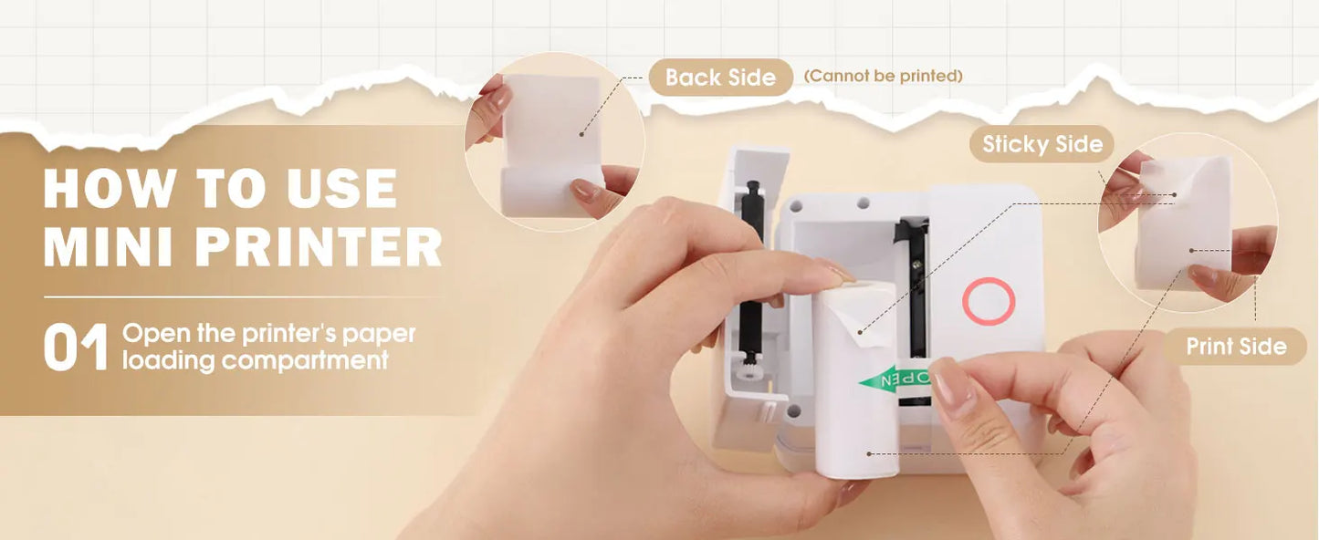 Corixa™ Pocket Sticker Printer