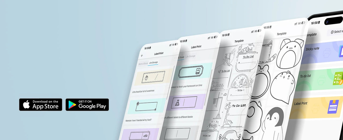 Corixa™ Pocket Sticker Printer