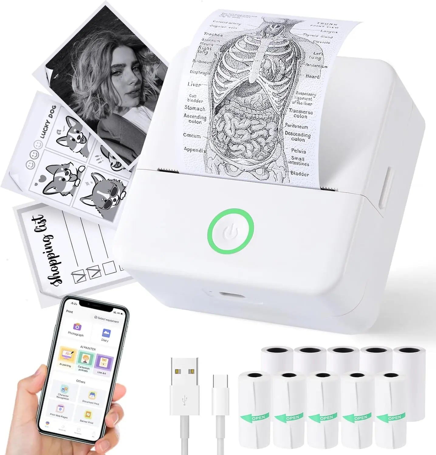 Corixa™ Pocket Sticker Printer