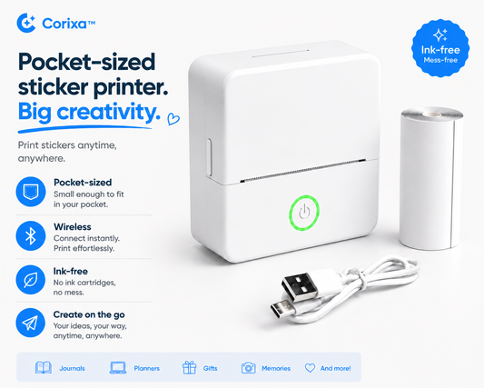 Corixa™ Pocket Sticker Printer