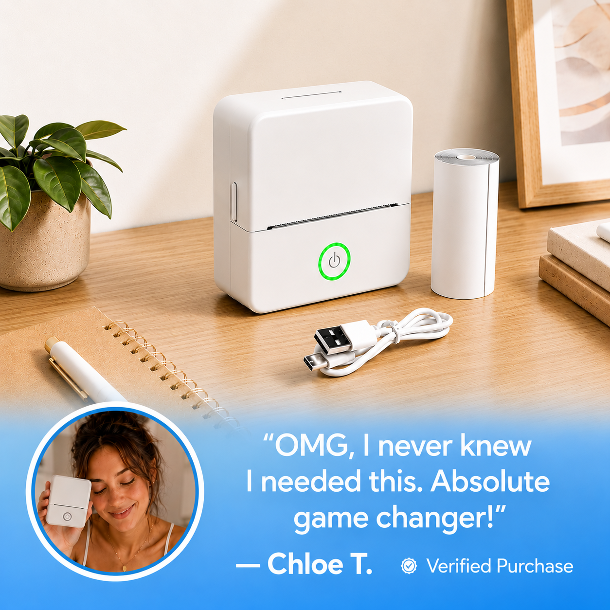 Corixa™ Pocket Sticker Printer